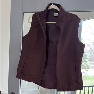 Brown Sleeveless Vest
